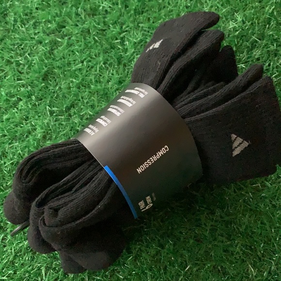 6 pairs socks set Adidas Men’s Cushioned Crew - Picture 7 of 8